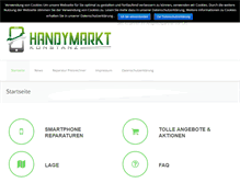 Tablet Screenshot of handymarkt-konstanz.de